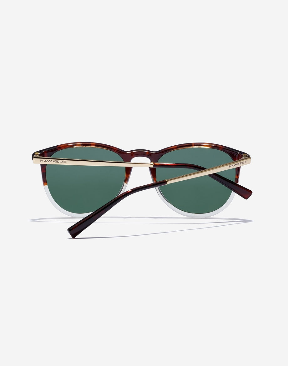 OLLIE POLARIZED WHITE GREEN HAWKERS