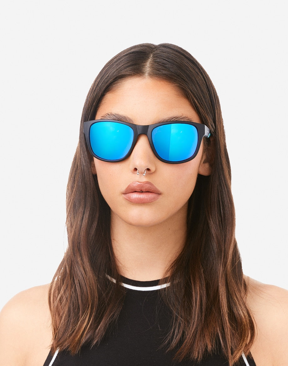 OWENS - POLARIZED BLACK CLEAR BLUE HAWKERS
