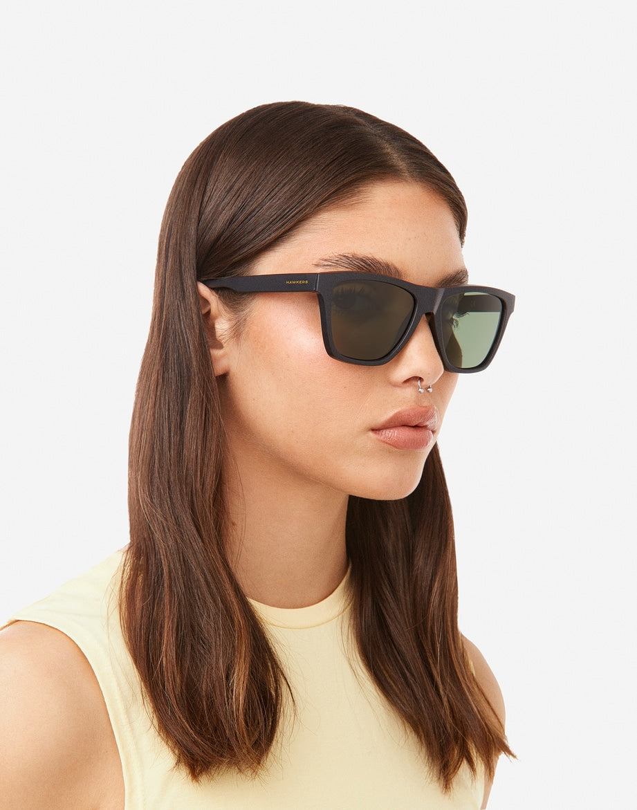 ONE LS RAW - POLARIZED BLACK ALLIGATOR HAWKERS