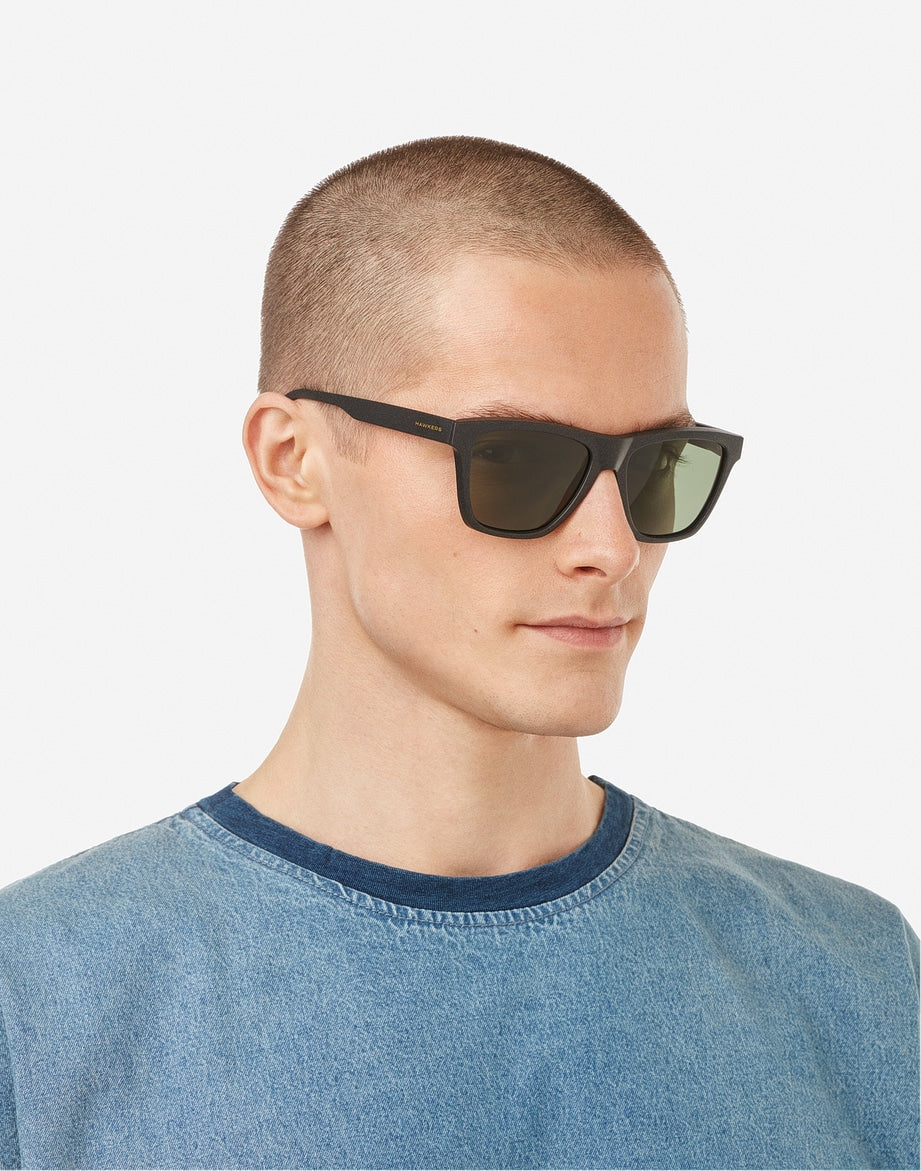 ONE LS RAW - POLARIZED BLACK ALLIGATOR HAWKERS