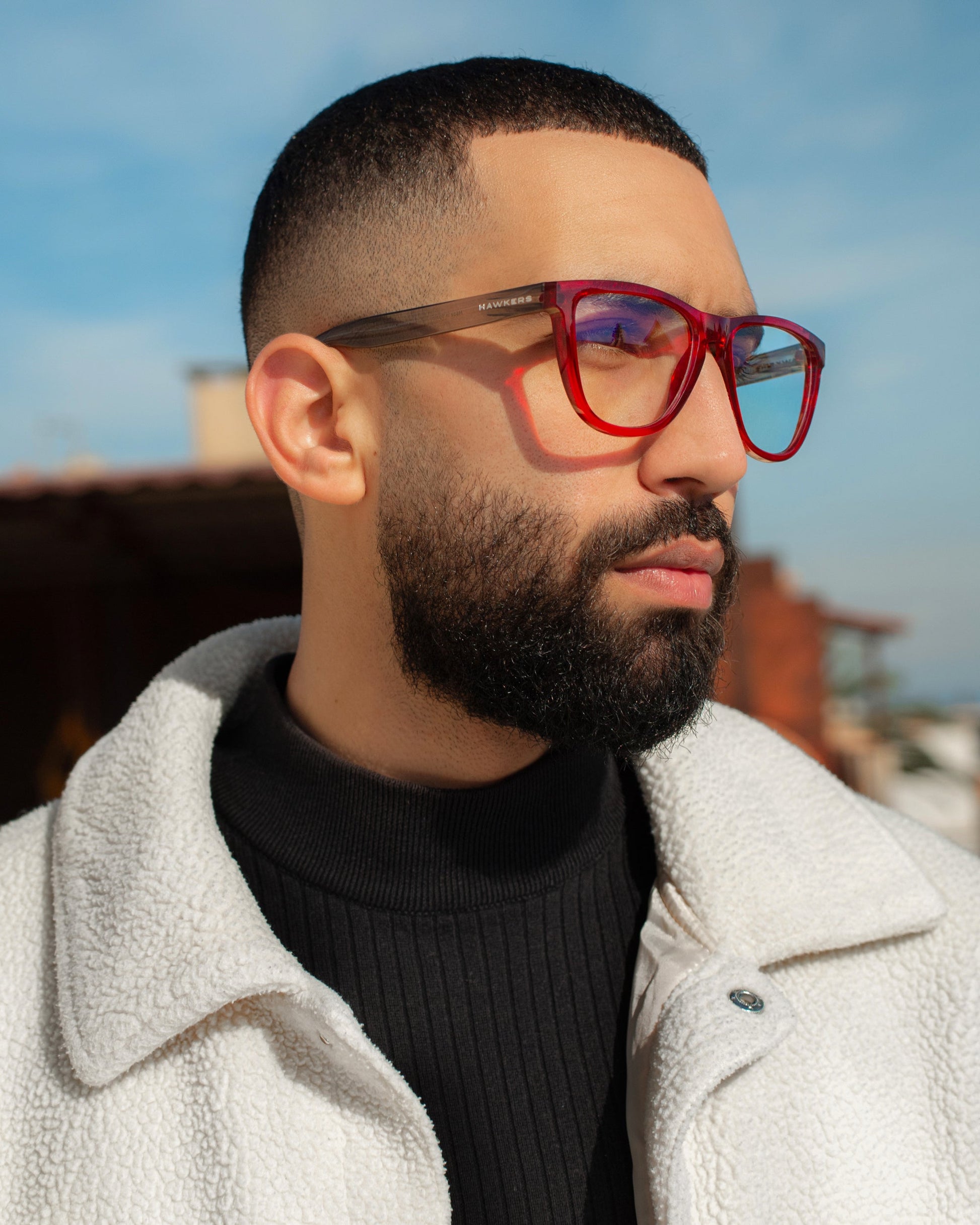 Hawkers One Raw Blue Blocks, Rouge Pierre HAWKERS