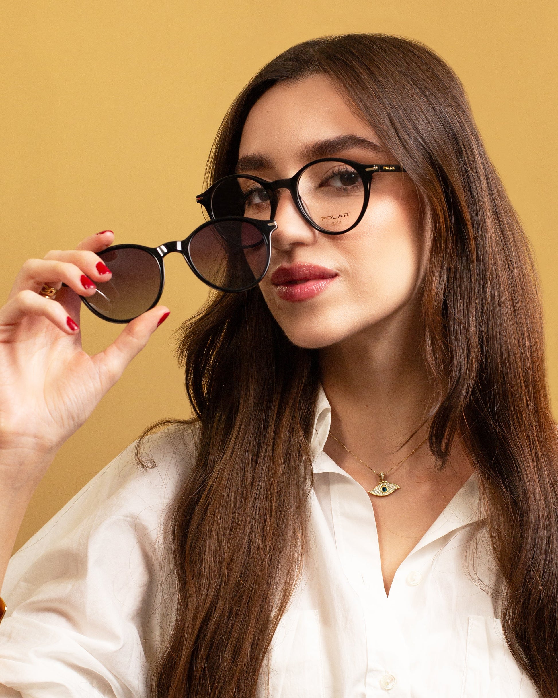 Polar Gold 7020 Clip One – Dégradé Violet Rose Polar