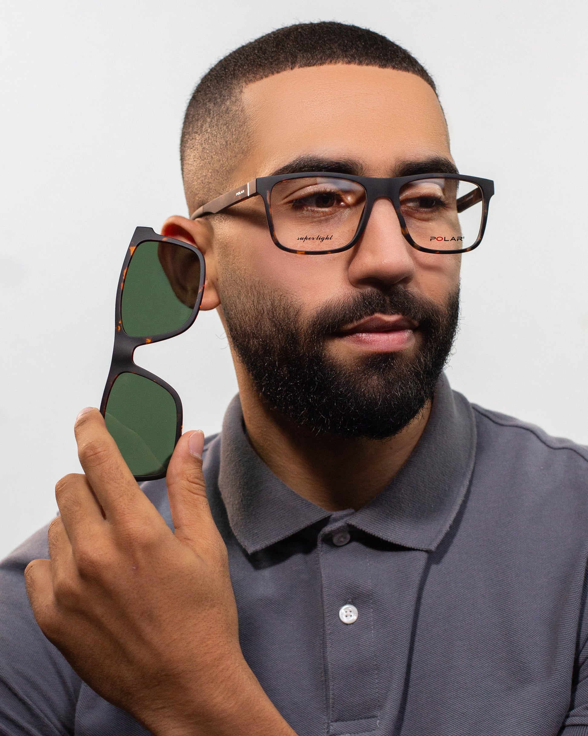 Polar 495 Clip One – Havana Vert Nwadri