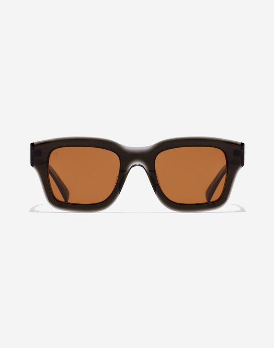CULTURE - POLARIZED DARK GREY BROWN HAWKERS