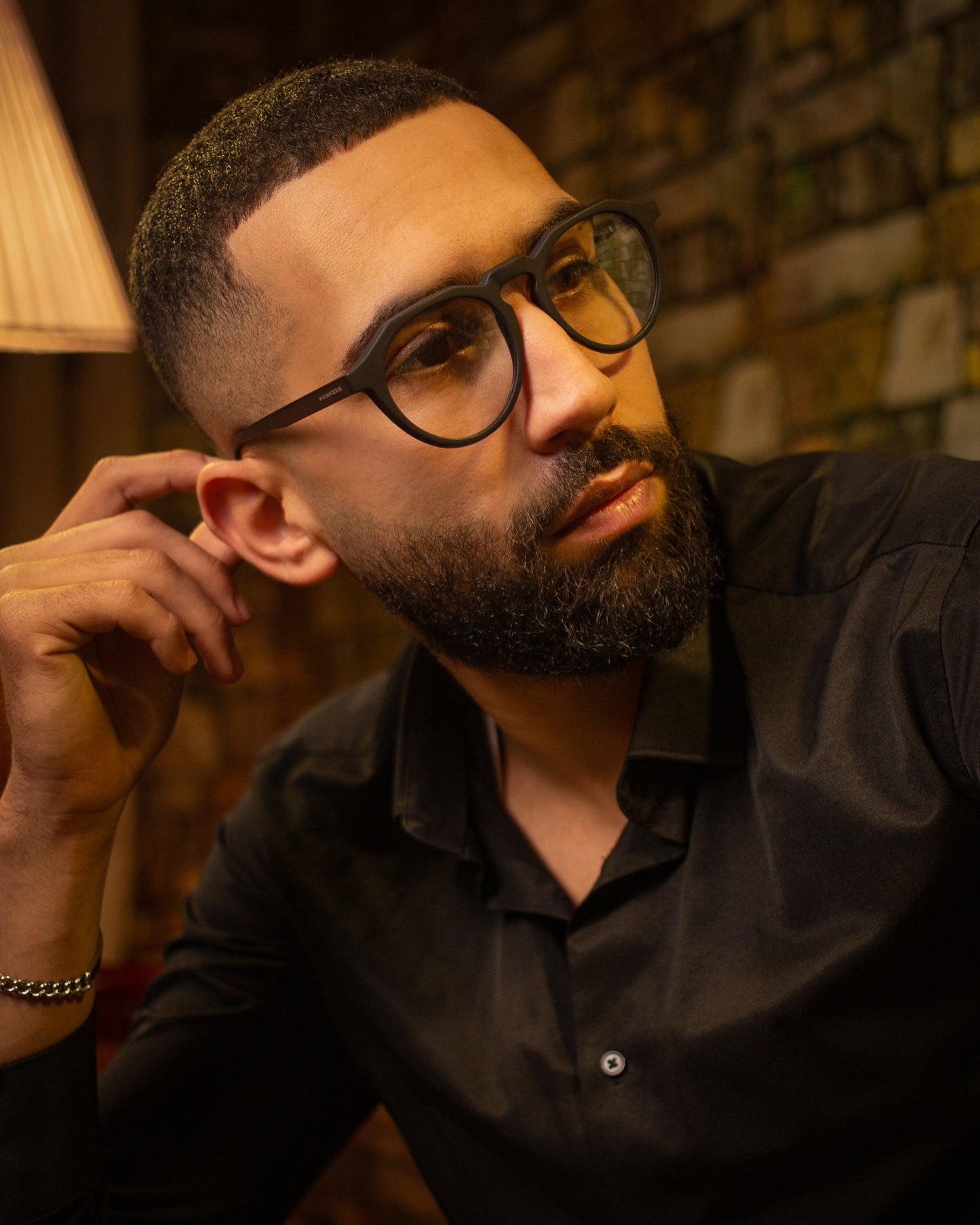 Hawkers Warwick Raw Blue Blocks – Noir HAWKERS