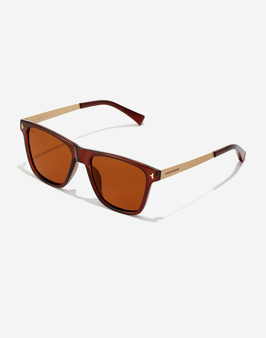ONE LS METAL BROWN POLARIZED HAWKERS