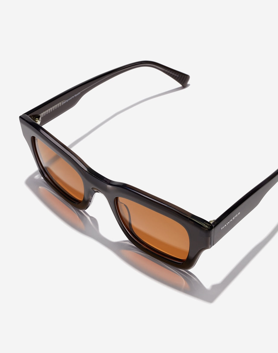 CULTURE - POLARIZED DARK GREY BROWN HAWKERS