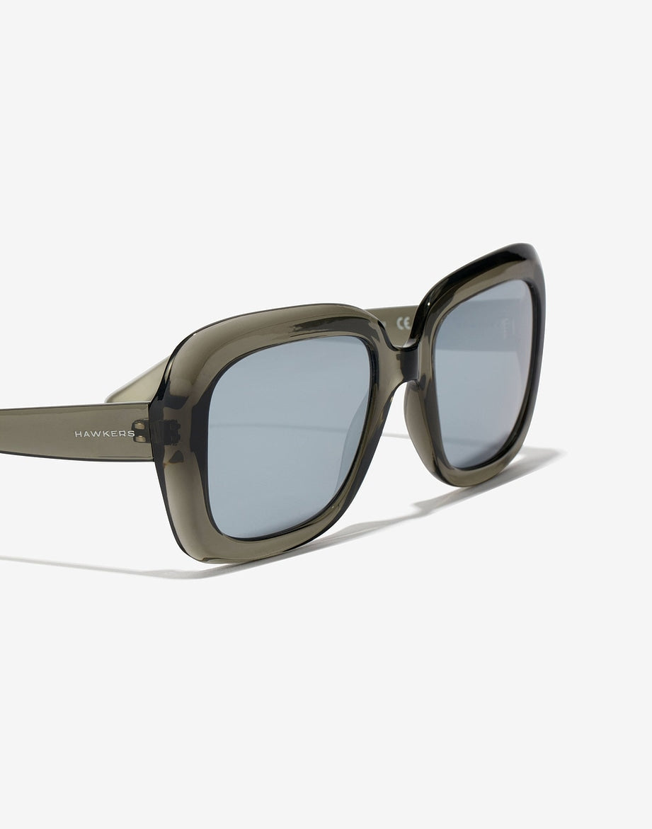 GREY CHROME BUTTERFLY HAWKERS