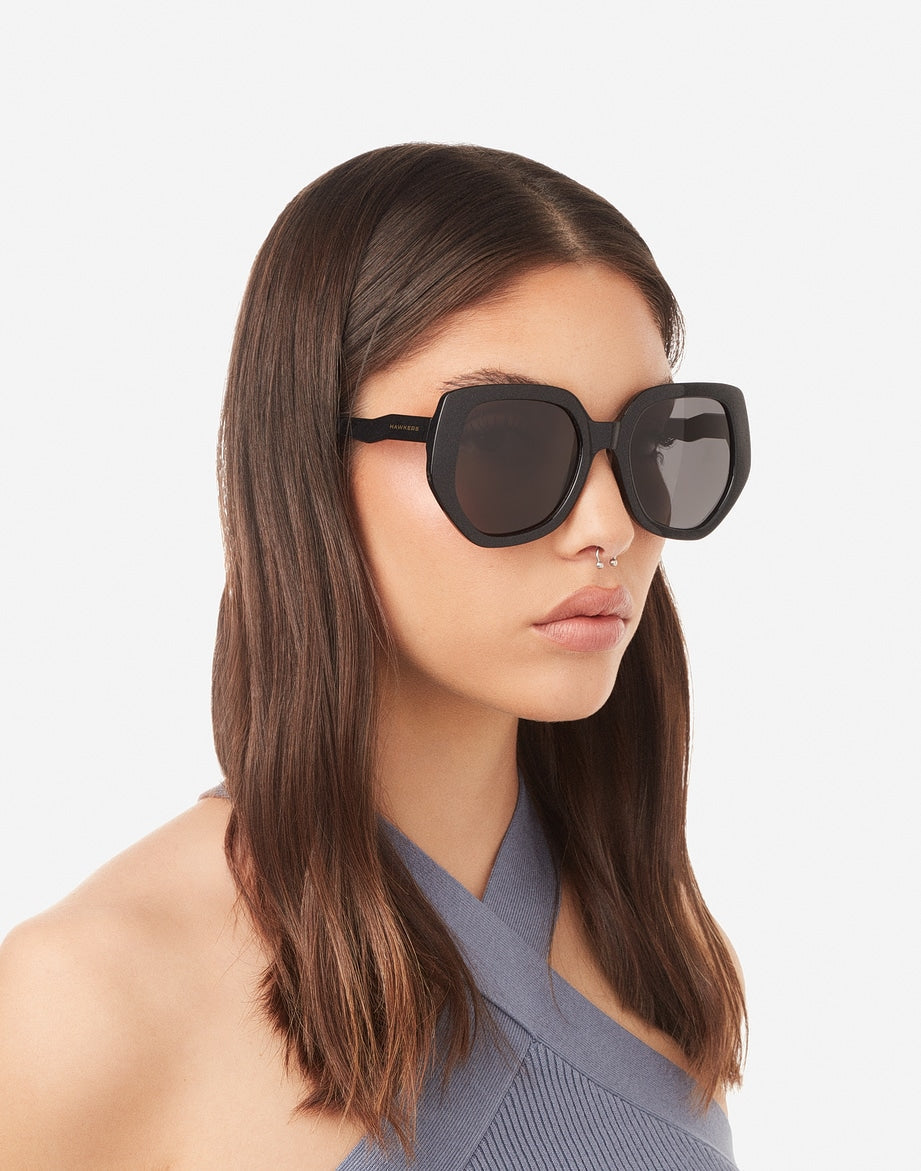 MIA - POLARIZED BLACK DARK HAWKERS