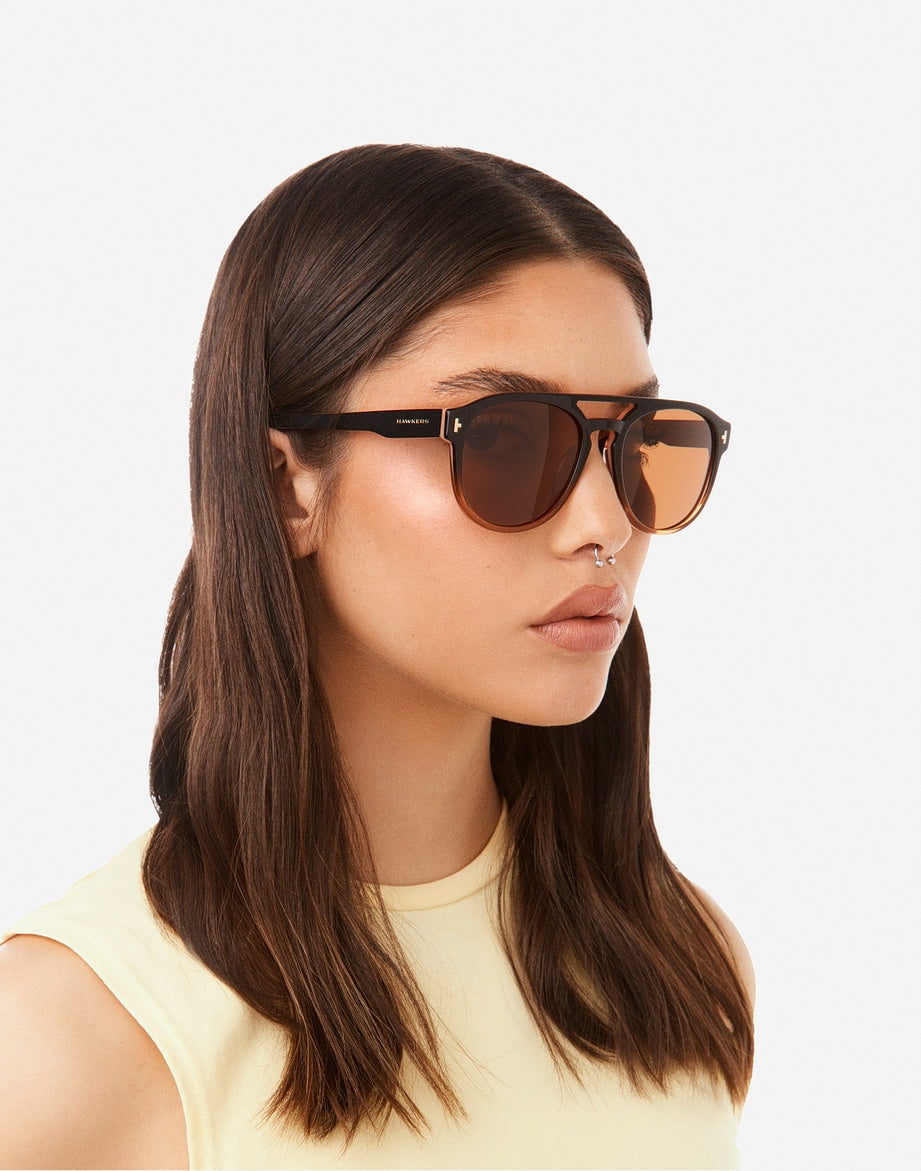 DIVER POLARIZED BLACK BROWN HAWKERS