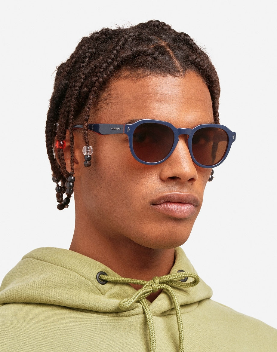 WARWICK PAIR - POLARIZED BLUE BROWN HAWKERS