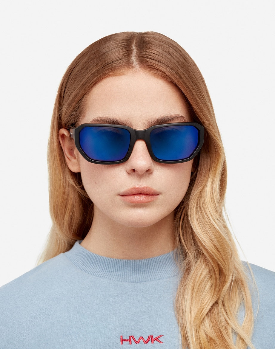 BOLT - POLARIZED BLACK BLUE SKY HAWKERS