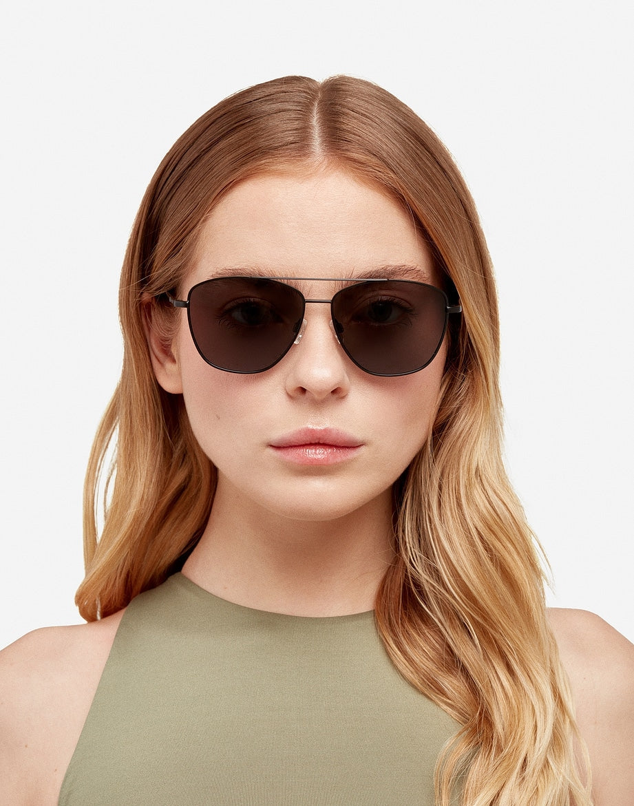 LAX - POLARIZED BLACK DARK HAWKERS