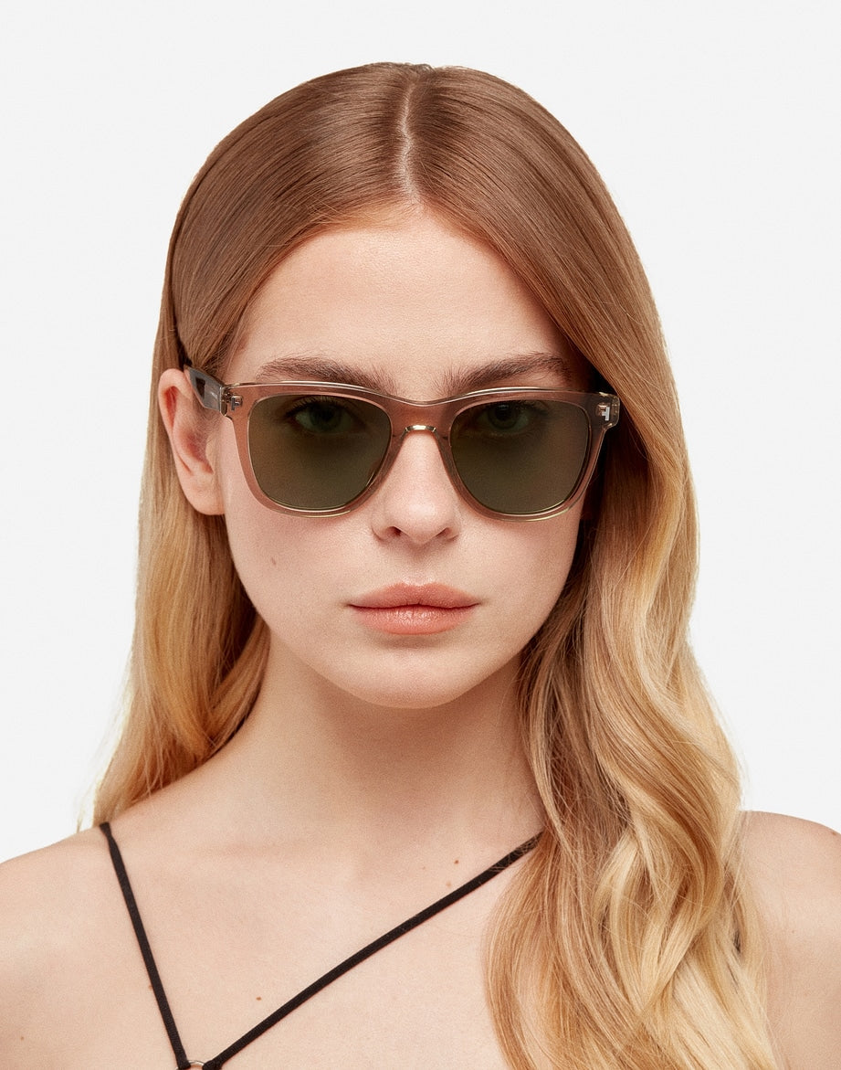 ONE PAIR - POLARIZED BEIGE ALLIGATOR ECO Nwadri