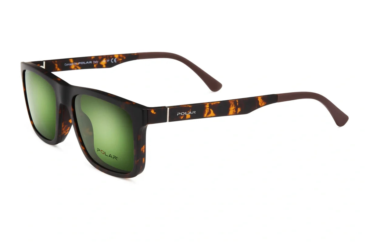 Polar 495 Clip One – Havana Vert Nwadri