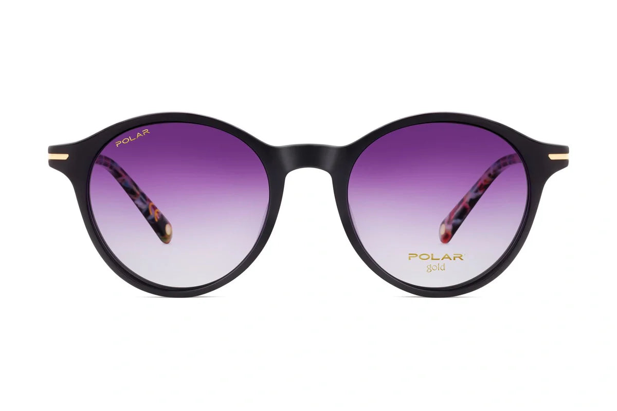 Polar Gold 7020 Clip One – Noir / Violet Foncé Polar