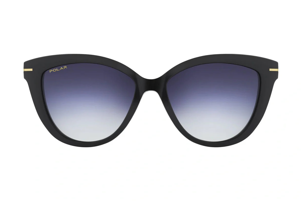 Polar Gold Clip on 04 77 Noir fumé bleu Polar