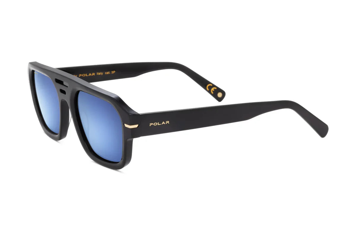 Polar Gold 3026 – Noir Brillant/Bleu Polar